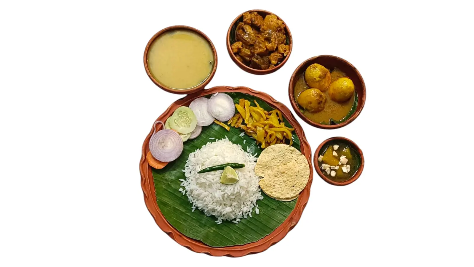 Egg Thali